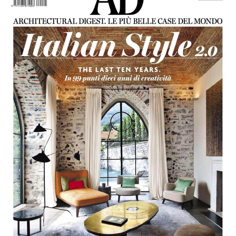 Architectural digest -Novembre 2006 - studio architettura Numax - Cover